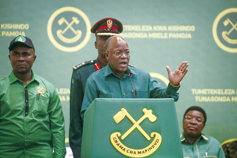 ‘코로나 와병설’ 돌던 탄자니아 대통령 사망